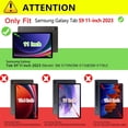 thumbnail image 3 of Tab S9 Series Étui de Protection pour Tablette avec Clavier et Souris Touches ABS 80, 3 of 8