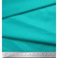 thumbnail image 2 of Soimoi Tissu en Poly Georgette Vert Imprimé Floral 1 Yard 42 Pouces de Large, 2 of 5