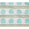 thumbnail image 4 of oneOone Cotton Flex Fabric Leaves & Lotus Block Printed Fabric 1 Yard 40 Inch Wide, 4 of 4