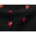 thumbnail image 4 of oneOone Tissu Jersey Viscose Décor Fraise Imprimé BTY 60 Pouces de Large, 4 of 4