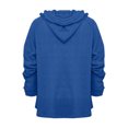 thumbnail image 3 of cfhntfmh Womens Hoodies Fall Fashion 2024 Drawstring Sweatshirts Pullover Long Sleeve Solid Color Fall Outfits, 3 of 5