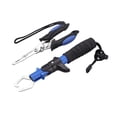 thumbnail image 1 of TIELUTT Fishing Tool Kit Stainless Steel Fishing Pliers Fish Lip Hook Remover Split Fly Fishing Gear Set Muti Function Stinky Pants Stringer Deep Diver Trolling Weights Assortment Ocean Pole Punch Sho, 1 of 8