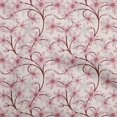 thumbnail image 1 of oneOone Polyester Spandex Light Pink Fabric Floral Retro Fabric For Sewing Printed Craft Fabric By The Yard 56 Inch Wide, 1 of 5