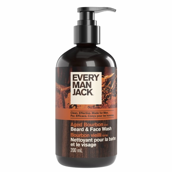 Every Man Jack Beard Wash Aged Bourbon 200ml