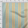 thumbnail image 2 of oneOone Cotton Silk Fabric Stripe & Herringbone Geometric Print Sewing Fabric BTY 42 Inch Wide, 2 of 4