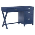 thumbnail image 1 of Posey Side Storage Desk, Navy, 1 of 8