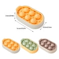 thumbnail image 3 of WHEANG Circular Creative 6 Grids Ice Cube Silicone Ice Ball With Lid Ice Maker Homemade Ice Cube Box Refrigerator Ice Box, 3 of 4