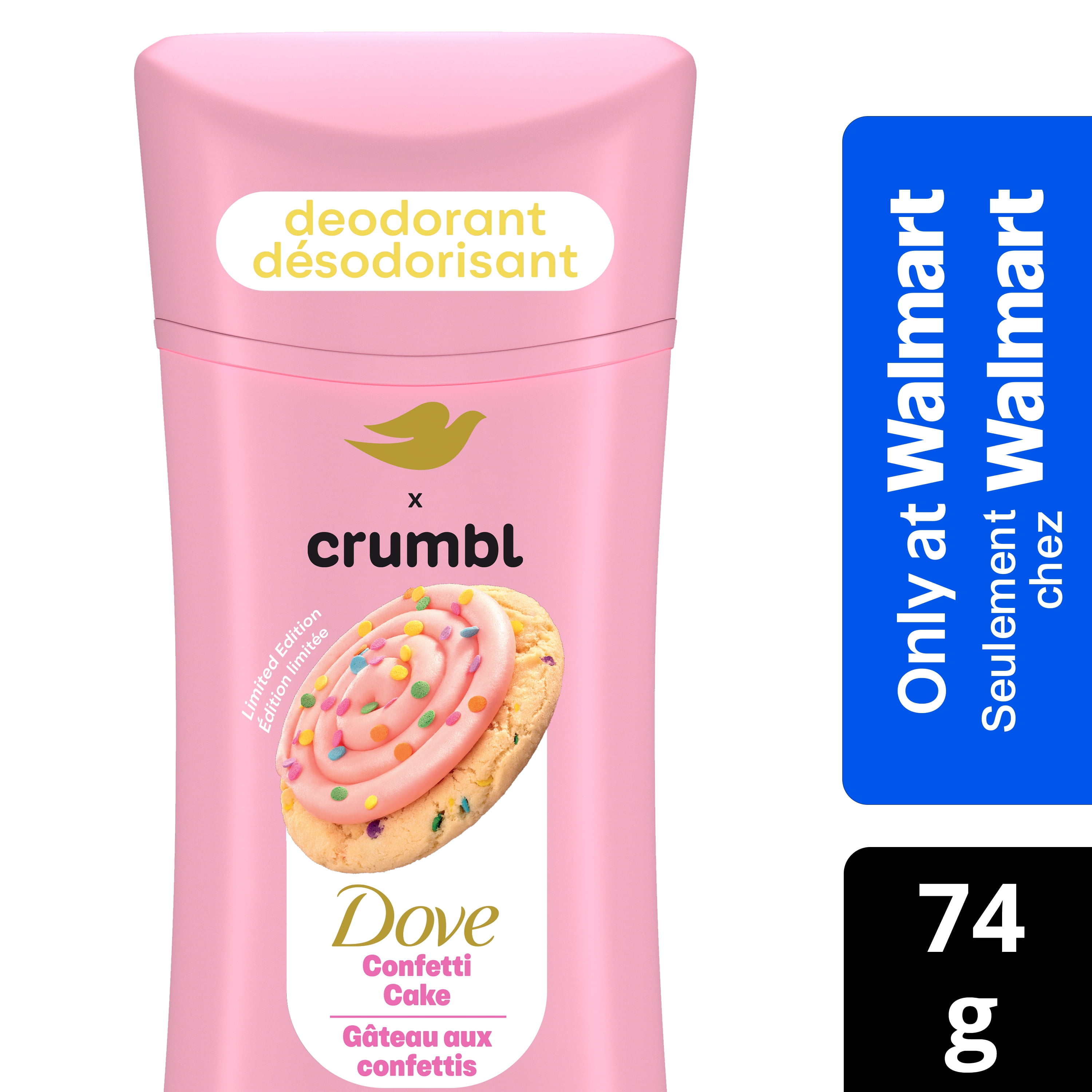 Dove Crumbl Aluminum-Free Deodorant Stick Confetti Cake 74 g