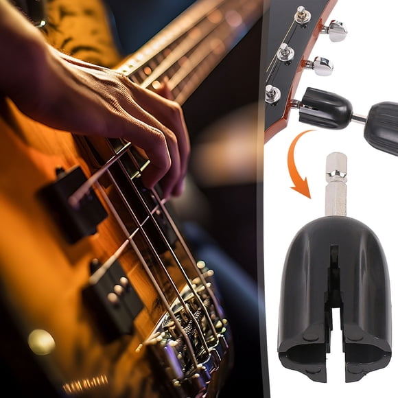 Summer Savings Clearance! Drill Bit String Peg Guitar String Winders Head Tool Guitar String Winders Efficient Peg Puller Winders Drill Plug Drill Guitar Tool