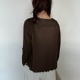 thumbnail image 4 of Womens Lightweight Summer Cardigan Rash Guard Long Sleeve Cover Up Open Front Wrap Cover Up Loungwear Sun Shawl, 4 of 7