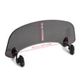 thumbnail image 3 of Universal Motorcycle Clip On Wind Deflector Screen Windshield Windscreen Gray, 3 of 5