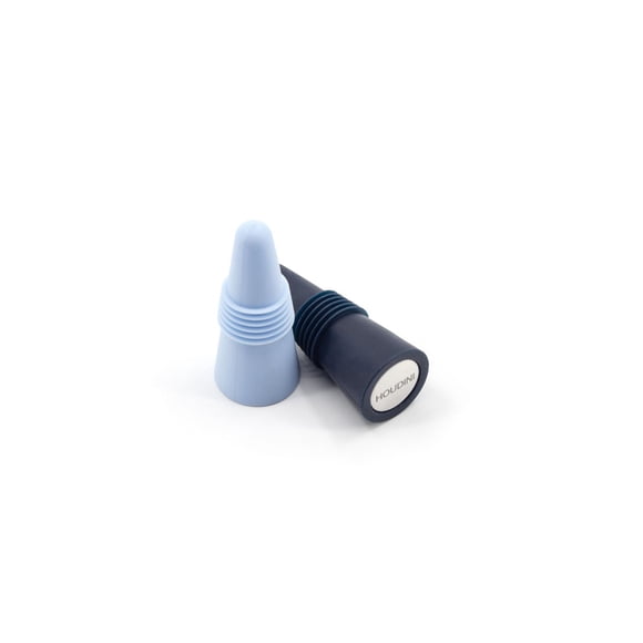 Houdini Wine Bottle Stoppers Set of 2- Assortment of Colours