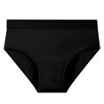 thumbnail image 5 of Women's Plus Size Solid Color Sexy Multilayer Absorbent Underwear Breathable Leakproof Menstrual Panties, 5 of 5