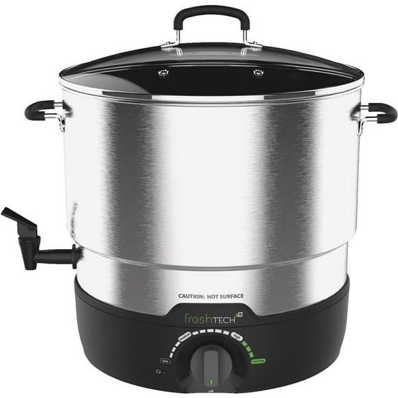 Ball FreshTECH Autoclave Électrique pour Bain d'Eau et Autocuiseur Multiple, 21 Pintes