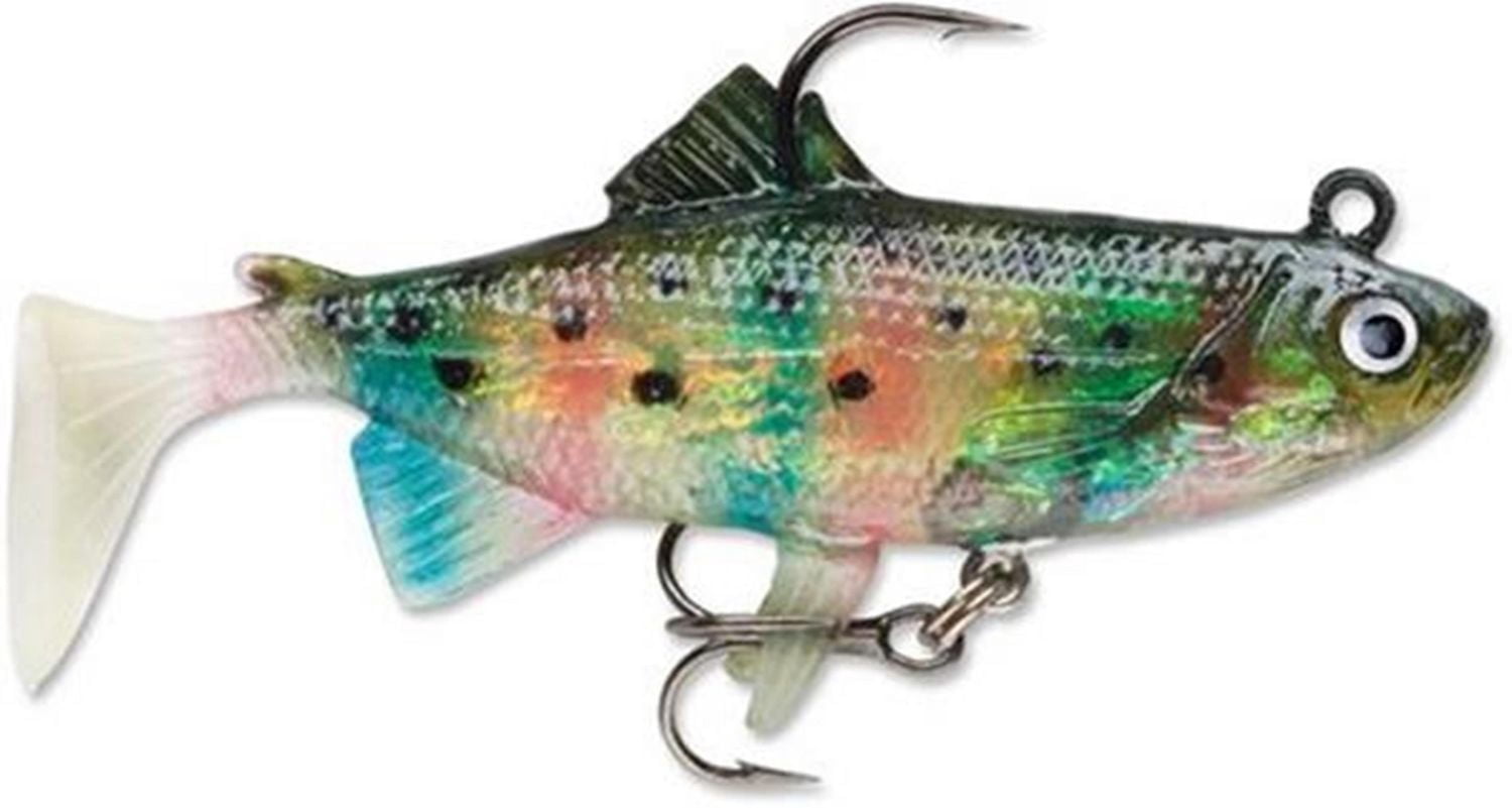 STORM Leurre WildEye truite arc-en-ciel réaliste, 2 po, paquet de 3, 1/8 oz, coulant