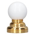 thumbnail image 1 of Dollhouse Lamp Props, White Gold Round Appearance Battery Powered Miniature Ceiling Lamp 1/12 Scale  For Microscopic Scene, 1 of 8