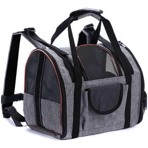 Foldable Breathable Pet Carrier Backpack for Dogs and Cats