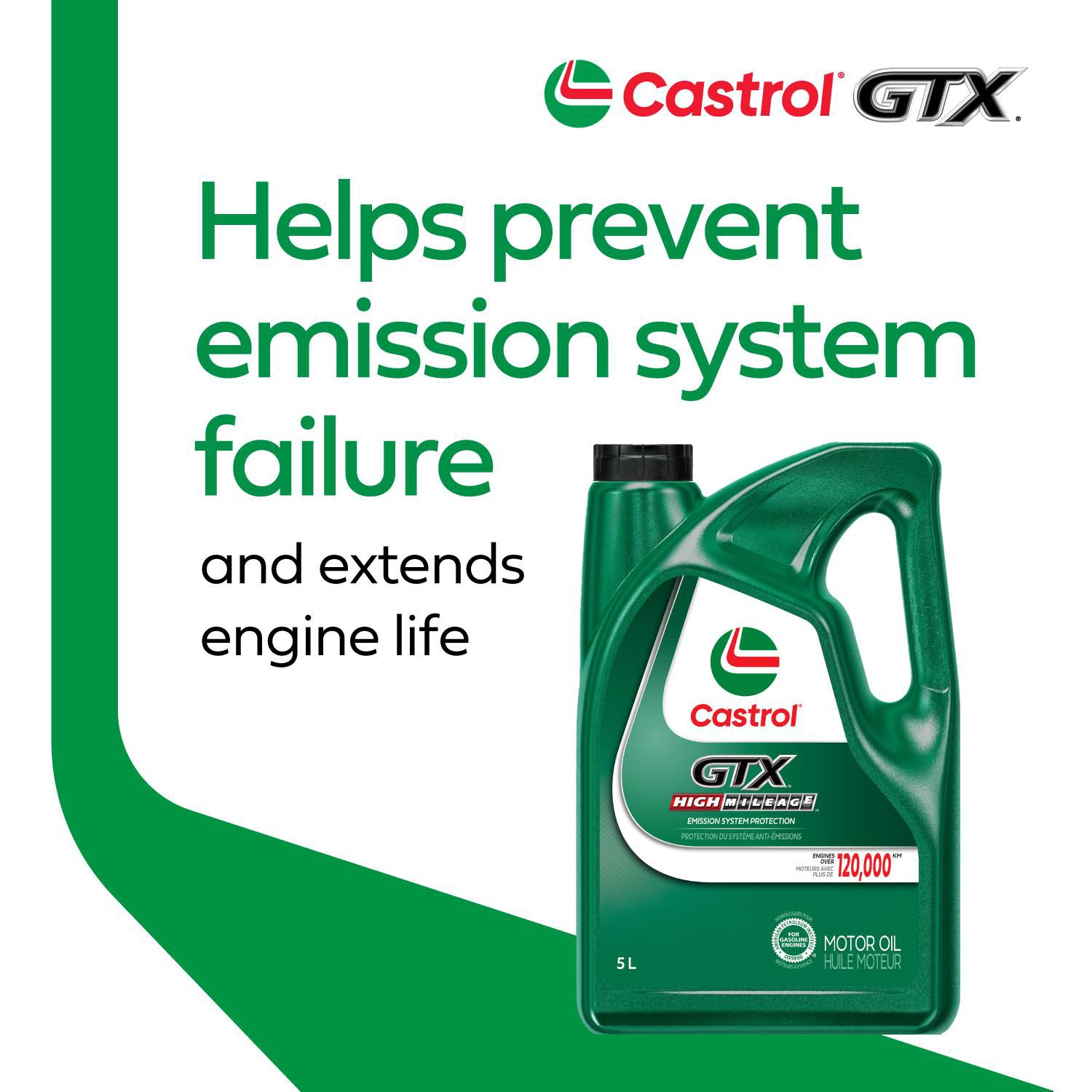 Castrol GTX – High Mileage 5W20 5L