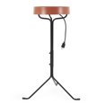 thumbnail image 3 of API Weather Resistant Heated Bird Bath with Round Basin and Metal Stand, Black, 3 of 8