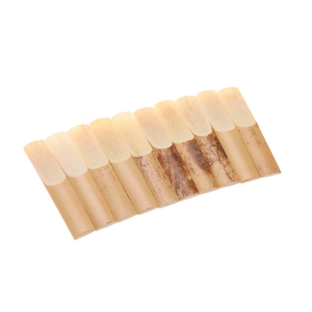 Yeacher 10pcs Pieces Clarinet Reed Strength 2.5 2-1/2 Reed Bamboo for Clarinet Accessories