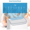 thumbnail image 4 of Garvee 14,000 BTUs Portable Air Conditioners, 3-in-1 Smart AC Unit Dehumidifier & Fan with Remote Control, Cools Room up to 750 Sq.ft., for Home Office, White, 4 of 8