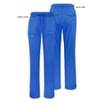 thumbnail image 3 of ADAR Pro Pantalon d'Uniforme Ajusté pour Femmes, Noir, 6 Poches, 3 of 8
