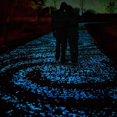 thumbnail image 4 of 50PC Glow In The Dark Pebbles Luminous Stones Garden Walkaway Aquarium Fish Tank, 4 of 10