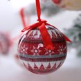 thumbnail image 4 of Suncoda Holiday Ball, Holiday Ball Ornament Tree Ornament, 2.8 Inch Multi-Style Holiday Light Bulb Ornament Holiday Tree Ornament Tree Dress Family Party Holiday Ornament, 4 of 6