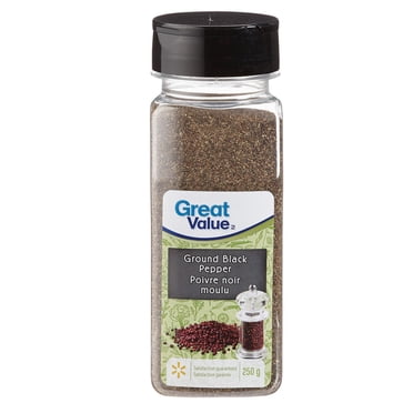 Great Value Ground Black Pepper