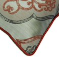 thumbnail image 2 of Pillow Covers, Orange 18"x18" (45x45 cm) Throw Pillow Covers, Jacquard Damask Throw Pillows For Couch, Abstract Pattern Contemporary Style - Orange Damask Galore, 2 of 4