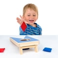 thumbnail image 4 of Cornhole Game Set Collapsible Wood Toss Game Set Interactive Toy for Kids, 4 of 10