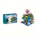 thumbnail image 3 of Peach Pool Assembled Micro Particle Adult High Difficulty Huge Building Blocks, 3 of 4