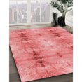 thumbnail image 3 of Ahgly Company Tapis d'Intérieur Rectangulaire Transitionnel Lavable à la Machine, Corail Clair Rose, 7 Pieds x 9 Pieds, 3 of 7
