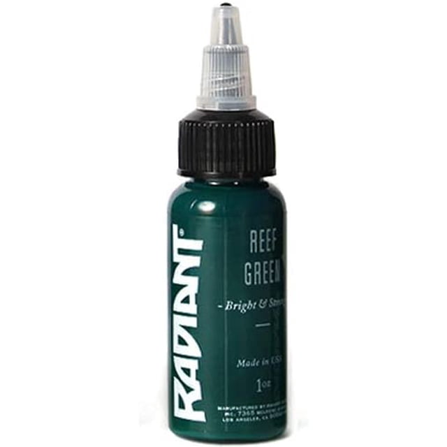 Radiant Colors Encre à Tatouage - Vert Récif 1 Oz