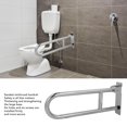 thumbnail image 4 of Bars Flip Up Bathroom Grab Bar Stainless Steel Ergonomics 90 Vertical Rotation Wall Mount Toilet Handrails For Old People, 4 of 8