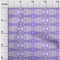 thumbnail image 2 of oneOone Silk Tabby Purple Fabric Abstract Line Craft Projects Decor Fabric Printed By The Yard 42 Inch Wide, 2 of 4