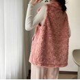 thumbnail image 4 of LOVZFMLL Vestes pour Femmes Mode Décontractée Manteau d'Hiver Intégré Veste Mi-Longue, 4 of 4