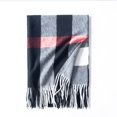 thumbnail image 1 of Up to 65% off Women's Fall Winter Scarf Classic Tassel Plaid Scarf Warm Soft Chunky Large Blanket Wrap Shawl Scarves Fashionable Scarf on Clearance, 1 of 9