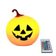 thumbnail image 2 of TopLLC Remote Control Silicone Night Light，Pumpkin Lantern Halloween USB Colorful Charging Light Holiday Night Light, 2 of 9