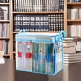 thumbnail image 2 of Old Book Storage Box Artifact Books Student Bookshelf Organizing Classroom Book Bag Transparent Household Water Vapour, 2 of 5