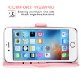 thumbnail image 3 of Wallet Case for iPhone 7 Plus 8 Plus, Blocking Card Slot Stand Shockproof TPU Interior Case PU Leather Magnetic Protect Flip Cover Compatible with iPhone 7 Plus 8 Plus, Blue, 3 of 5