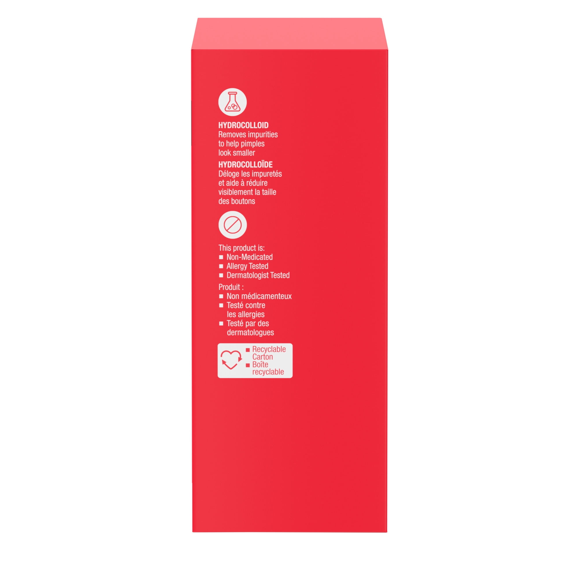 Neutrogena Stubborn Acne Blemish Patches, Hydrocolloid Spot Treatment, Pimple Care Patch, Hypoallergenic, Duo Pack