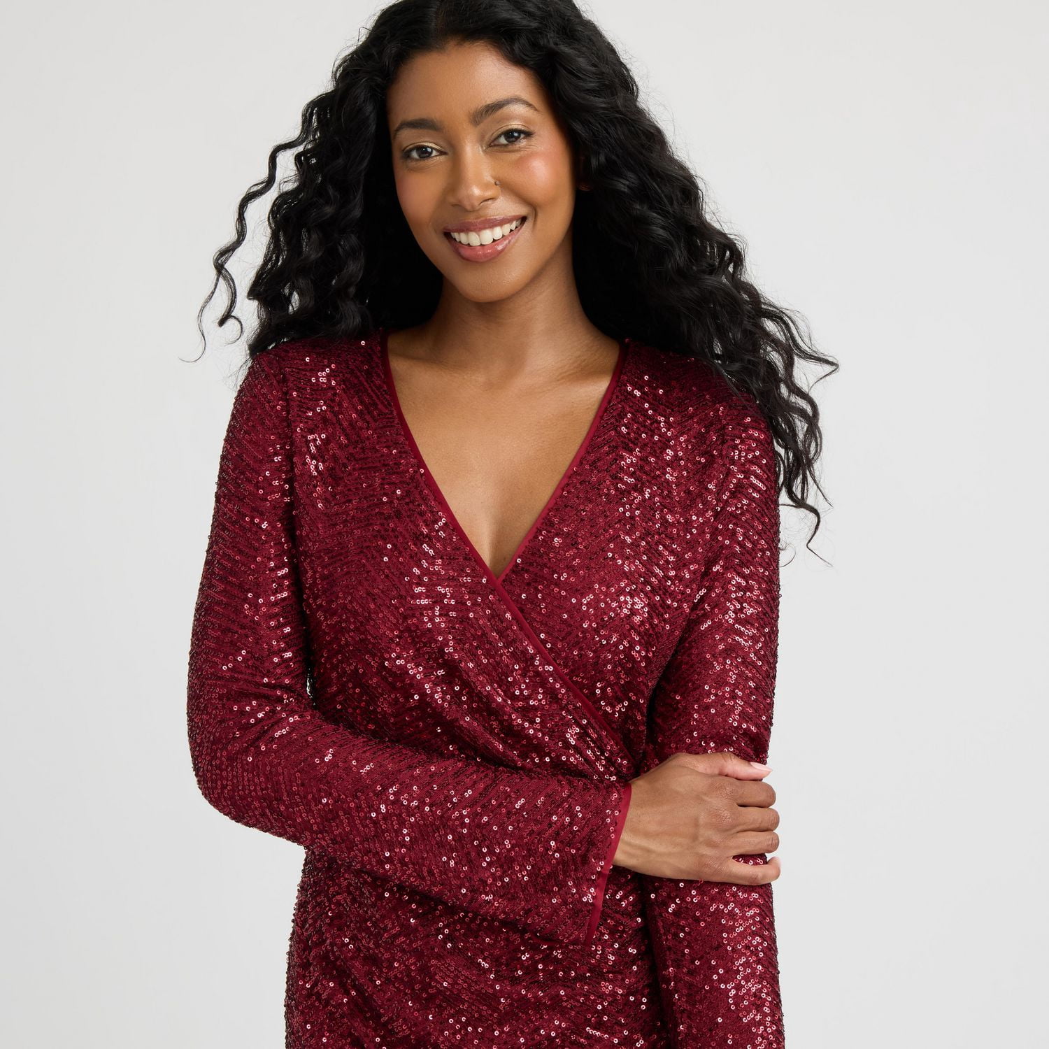Mexx Women’s Midi Sequin Dress