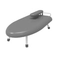 thumbnail image 3 of Lipstore Folding Ironing Board Space Saving Heat Resistant for Home Sleeve Countertop Fixed Silver, 3 of 8
