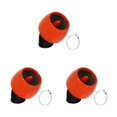 thumbnail image 1 of Youkk Intake Filter for Chopper Cruiser Bobber Orange 24-48mm 3Set, 1 of 6