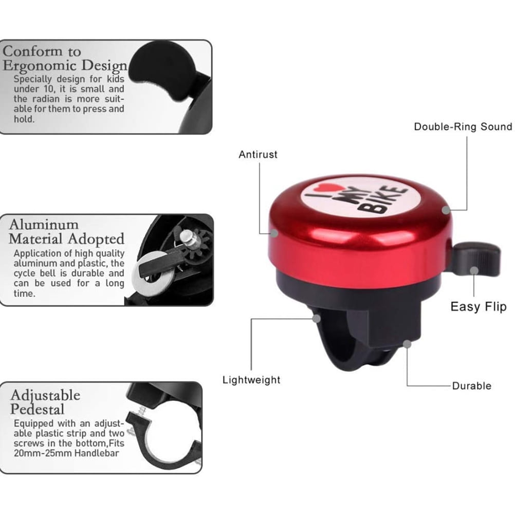 Bell Bike Bell Bell Alloy Kids Bike Horn Ring Mini Bike Accessories