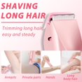 thumbnail image 3 of Beauty Bloom V2, Painless Electric Razors for Silk Skin, Beauty Bloom Electric Razor, 2-in-1 Women's Body Shaver, SB Rechargeable, IPX7 Waterproof & Easy Cleaning, 3 of 7