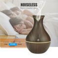 thumbnail image 1 of Humidificateurs pour Chambre Liquidation à 50 % de Rabais! Diffuseur d'Huiles Essentielles à DEL 130 ml Humidificateur Aromathérapie Vase Grain de Bois Arôme, 1 of 5