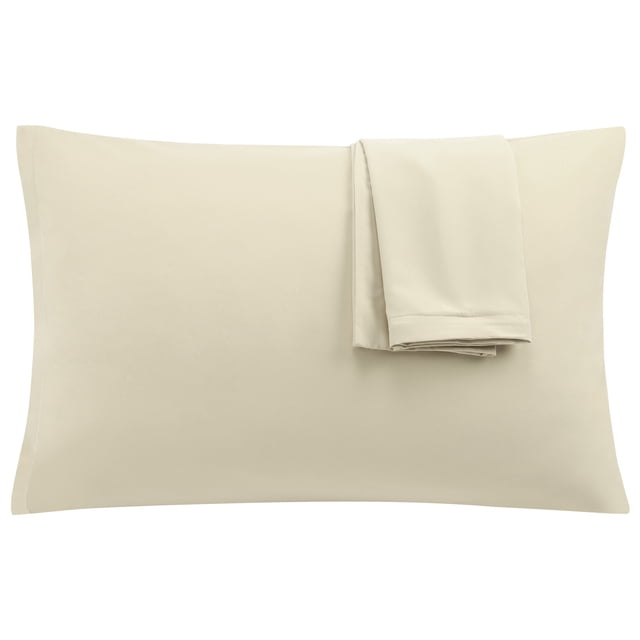 Unique Bargains 1800 Microfiber Zippered Pillowcases 2pcs