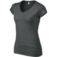 thumbnail image 3 of Gildan Womens Soft V Neck T-Shirt, 3 of 5